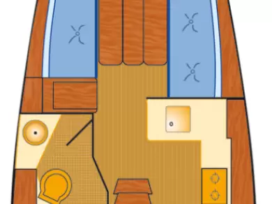 Jeanneau Sun Odyssey 349 między profesjonalistami a osobami prywatnymi w Punat