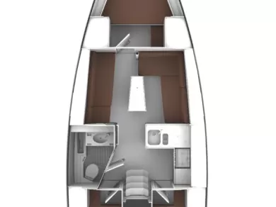 Bavaria Cruiser 37 między profesjonalistami a osobami prywatnymi w Punat