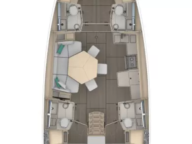 Dufour Dufour 44 między profesjonalistami a osobami prywatnymi w Pula