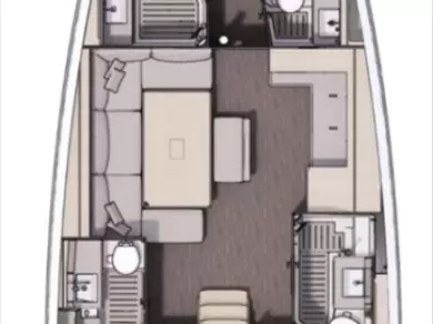 Wynajem łodzi Biograd na Moru tanio Dufour 470