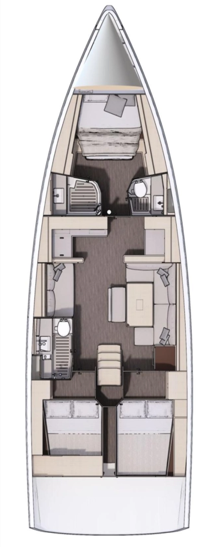 Wynajem Żaglowiec w Sukosan - Dufour Dufour 470