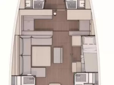 Wynajem Żaglowiec w Biograd na Moru - Dufour Dufour 530