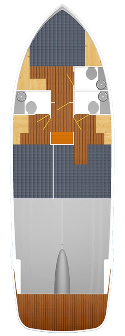 Wynajem w Tribunj- Cobra Yachts Futura 40 Grand Horizon na SamBoat