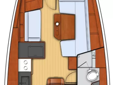 Wynajmij Bénéteau Oceanis 41.1 w Komolac