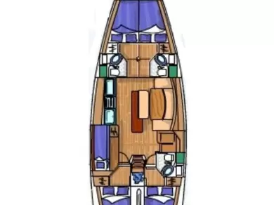 Wynajem Żaglowiec w Sukosan - Bénéteau Cyclades 50.5