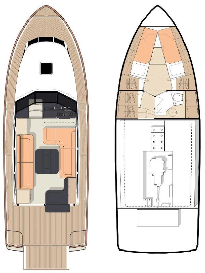 Wynajem Luksusowy jacht w Punat - Greenline Yachts Greenline 33