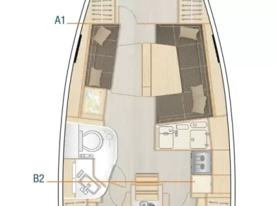 Wynajmij Hanse Hanse 388 w Pula