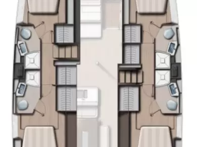 Wynajmij Katamaran z lub bez skippera Bali w Biograd na Moru