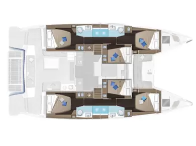 Lagoon Lagoon 51 między profesjonalistami a osobami prywatnymi w Donji Seget