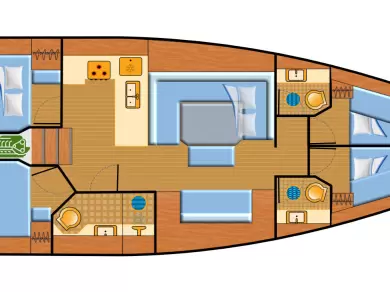 Wynajem w Palma de Mallorca- Bavaria Bavaria C45 na SamBoat