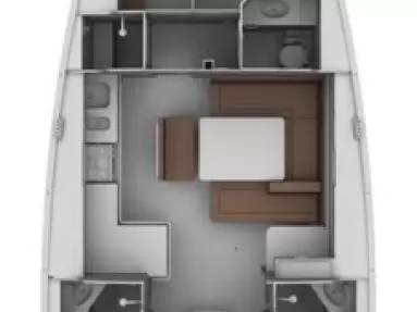 Wynajem łodzi Sukosan tanio Cruiser 46