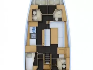 Wynajem łodzi Jeanneau Jeanneau 54 w Sukosan na SamBoat 