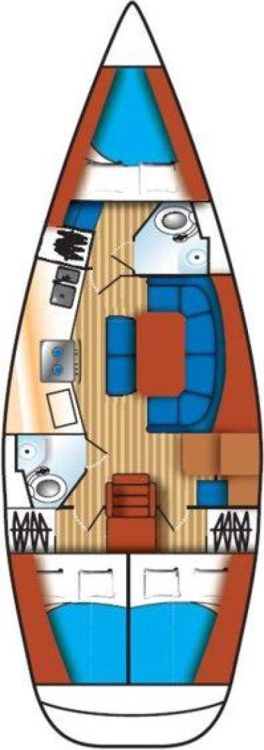 Wynajem Żaglowiec w Lefkáda - Jeanneau Sun Odyssey 37.1
