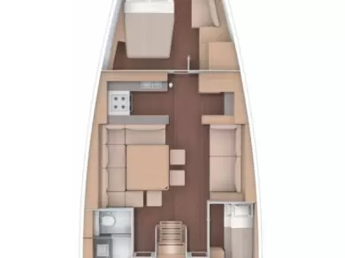 Wynajem łodzi Dufour Dufour 56 Exclusive w Pirovac na SamBoat 