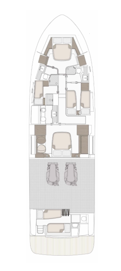 Wynajem łodzi Azimut Azimut Magellano 66 w Sukosan na SamBoat 