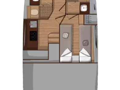 Wynajem łodzi Sessa Marine Sessa Fly 42 - 2 cab. w Sukosan na SamBoat 