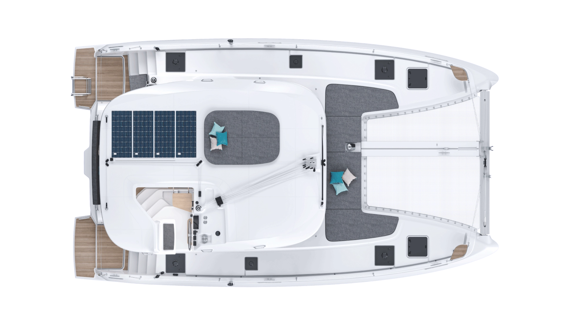 Wynajmij Lagoon Lagoon 38 - 4 cab. w Donji Seget
