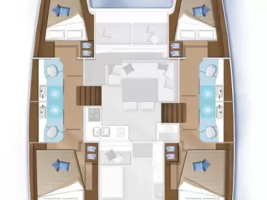 Wynajem łodzi Donji Seget tanio Lagoon 40