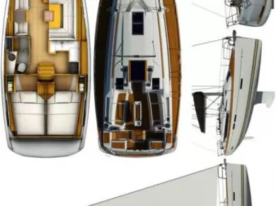 Wynajem Żaglowiec w Gouvia - Jeanneau Sun Odyssey 409