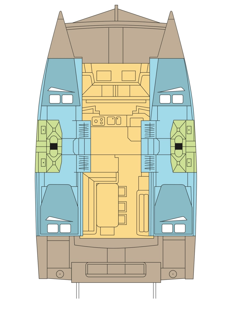 Wynajem Katamaran w Airlie Beach - Bali Bali 4.1
