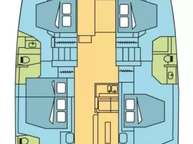 Wynajem Katamaran w Saint George's - Bali Bali 4.8