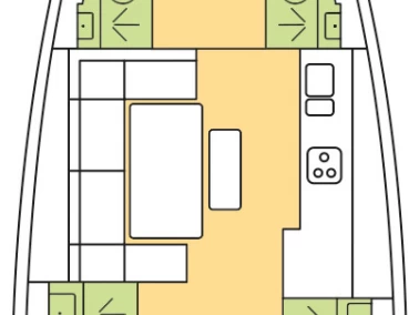 Żaglowiec do wynajmu w Donji Seget w najlepszej cenie