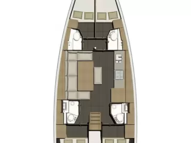 Wynajem łodzi Donji Seget tanio Dufour 460 Grand Large