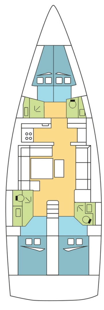 Wynajem łodzi Dufour Dufour 512 Grand Large w Furnari na SamBoat 