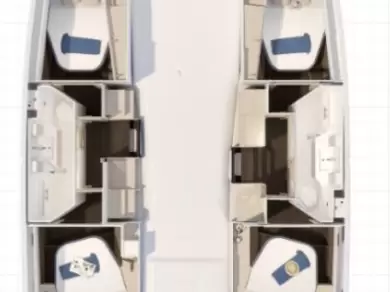 Wynajem łodzi Fountaine Pajot Fountaine Pajot FP 41 Quatuor 2 w Saint-Mandrier-sur-Mer na SamBoat 