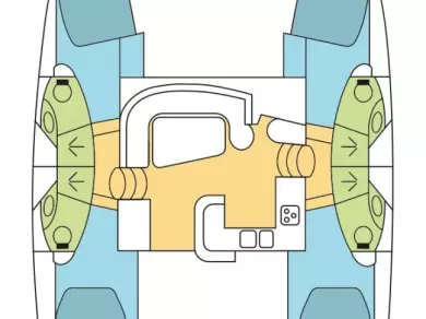 Wynajem łodzi Leopard Catamarans / Robertson & Caine Leopard 46 - 4 cab. w Airlie Beach na SamBoat 