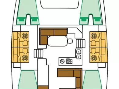 Wynajmij Katamaran z lub bez skippera Lagoon w Kaštela