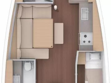 Wynajmij Dufour Dufour 430 Grand Large w Pula