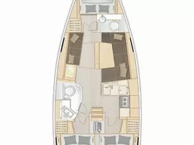 Wynajmij Hanse Hanse 388 w Betina