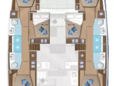 Wynajem w Kaštela- Lagoon Lagoon 50 na SamBoat