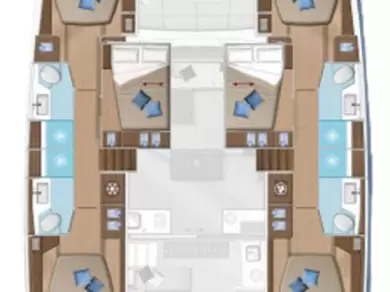 Wynajmij Lagoon Lagoon 50 w Kaštela