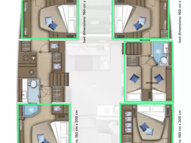 Wynajmij Lagoon Lagoon 55 w Kaštela