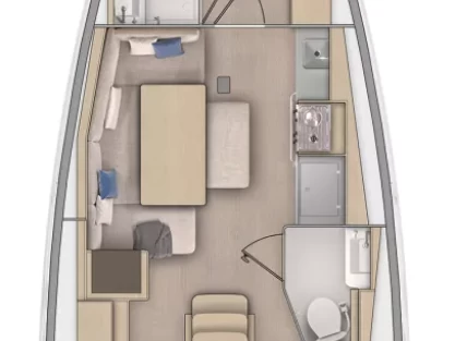 Bénéteau Oceanis 37.1 między profesjonalistami a osobami prywatnymi w Adaköy