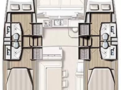 Wynajmij Katamaran z lub bez skippera Bali w Capo d'Orlando