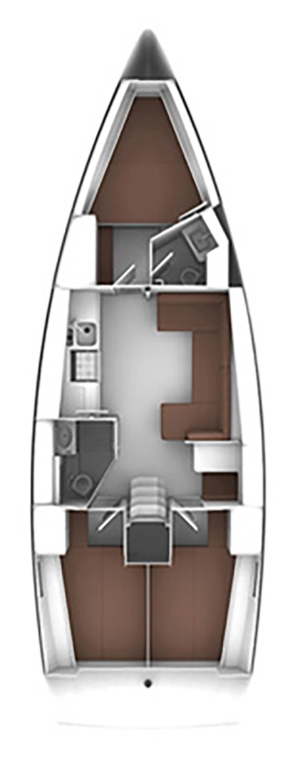 Bavaria Cruiser 41 między profesjonalistami a osobami prywatnymi w Punta Ala