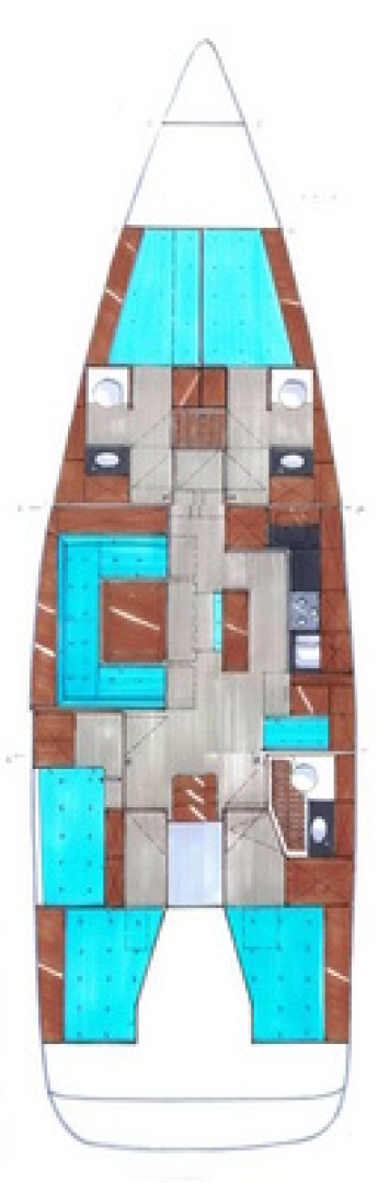 Wynajem łodzi Alimos tanio Cruiser 55