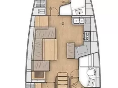 Wynajem łodzi Zadar tanio Oceanis 40.1