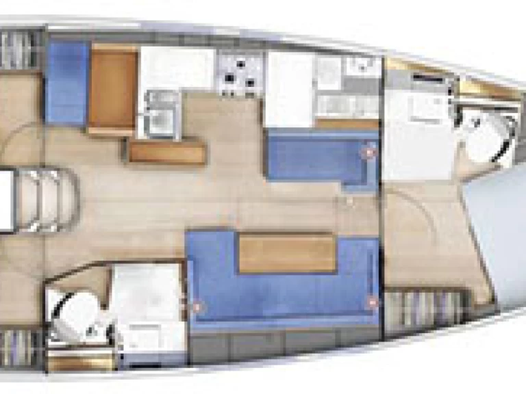 Wynajmij Jeanneau Sun Odyssey 410 w Bormes-les-Mimosas