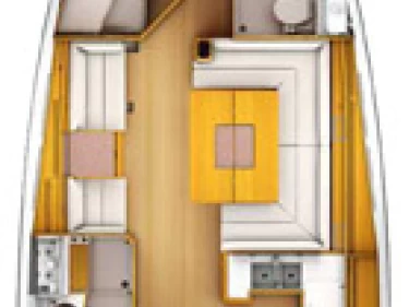 Jeanneau Sun Odyssey 439 między profesjonalistami a osobami prywatnymi w Lefkáda