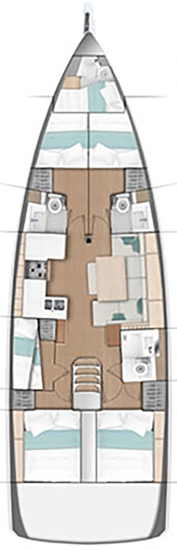 Wynajem w Portisco- Jeanneau Sun Odyssey 490 na SamBoat
