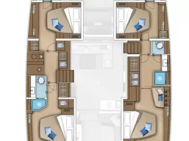 Wynajmij Katamaran z lub bez skippera Lagoon w Elliniko