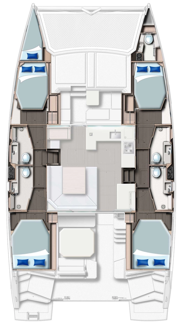 Wynajem łodzi Belize City tanio Leopard 45