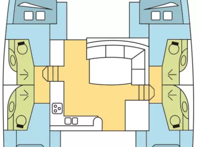 Katamaran do wynajmu w Tribunj w najlepszej cenie