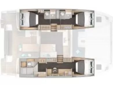 Wynajem Katamaran w Rogoznica - Lagoon Lagoon 43