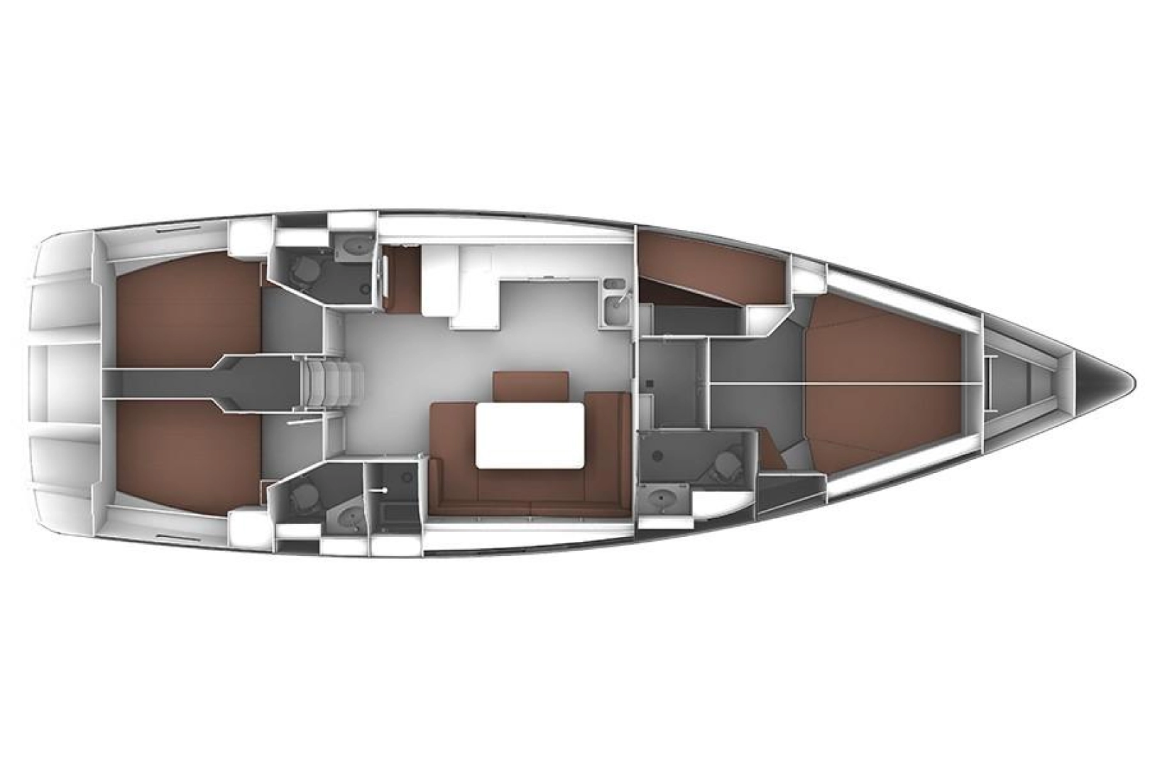 Bavaria Cruiser 51 między profesjonalistami a osobami prywatnymi w Punat