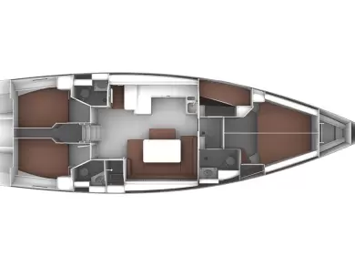 Bavaria Cruiser 51 między profesjonalistami a osobami prywatnymi w Punat